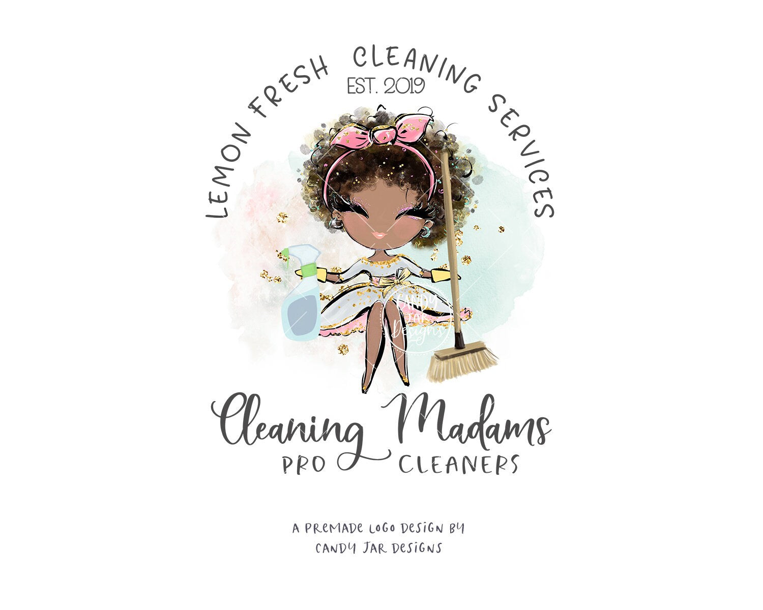 Cleaning Logo, Cleaning Service
