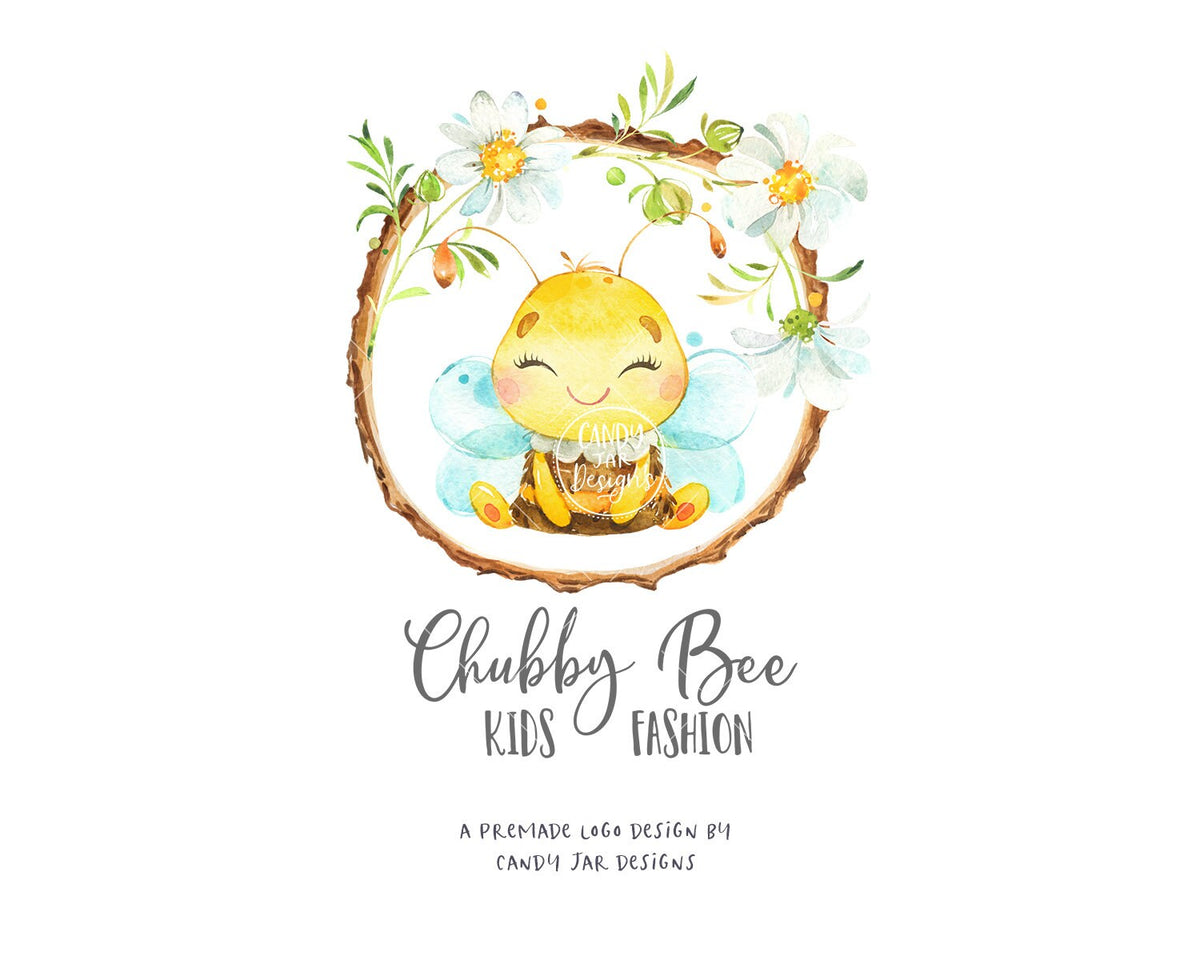Baby Boutique Logo, Kids Fashion Shop, Baby Bee